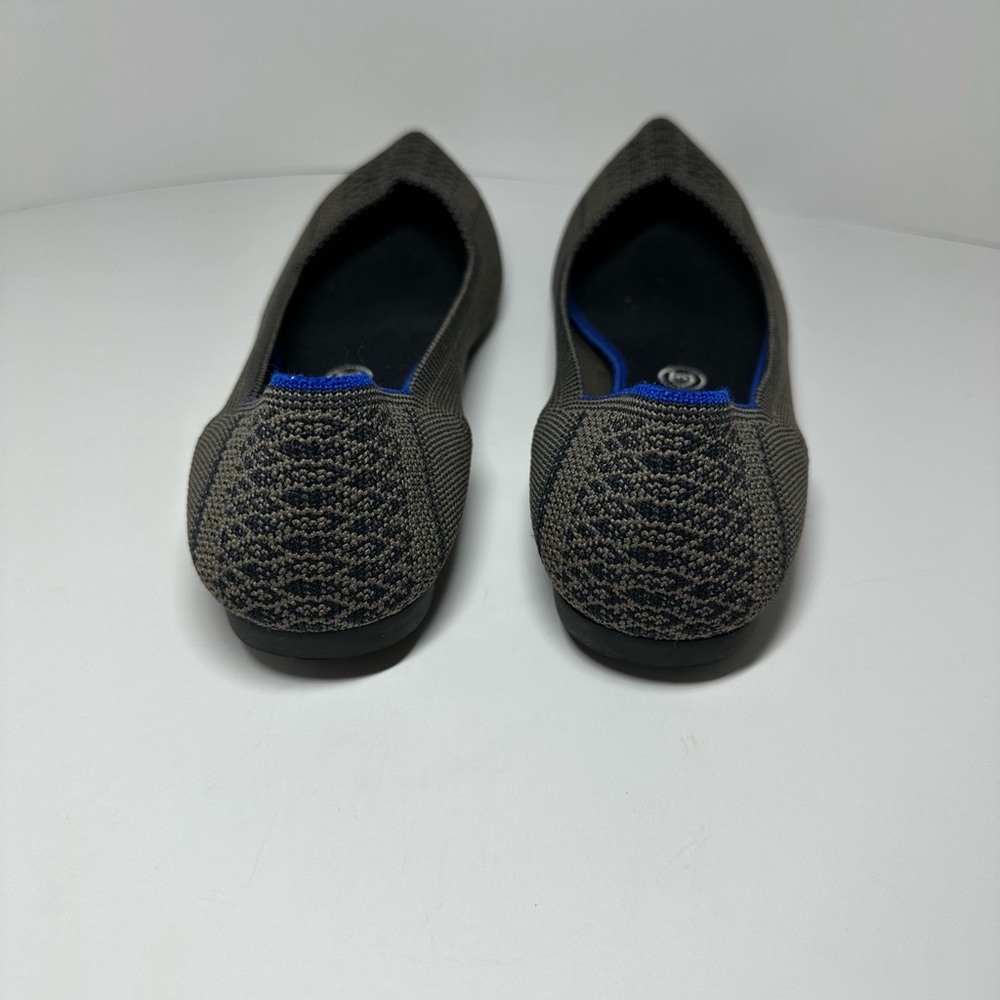 Rothy's RARE Walnut Python Point Flats - Picture 9 of 11